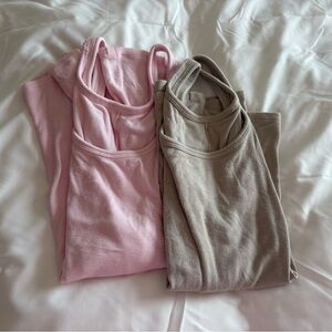 Lululemon Ribbed Tank Tops